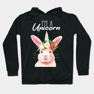 easter bunny rabbit unicorn gift Hoodie